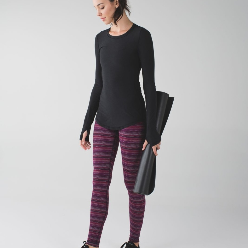 Lululemon Wunder Under Pant III Space Dye Regal - Picture 2 of 8